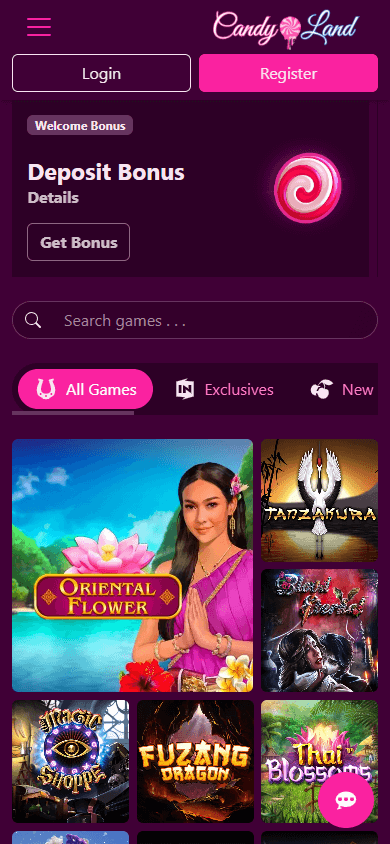CandyLand Casino Mobile screenshot